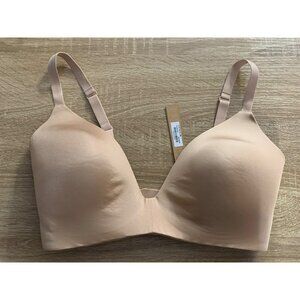 NEW SKIMS Wireless Form T-Shirt Bra BR-WRL-1889 Color Clay 34DDD